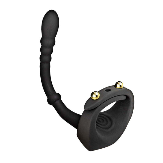 Nasstoys Magic Dual Pleasure Massager — Black, USB Rechargeable - NW3333