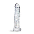 Blush Glamor Sparkling Clear Dildo, 7in (6.5in Insertable) - BL-16509