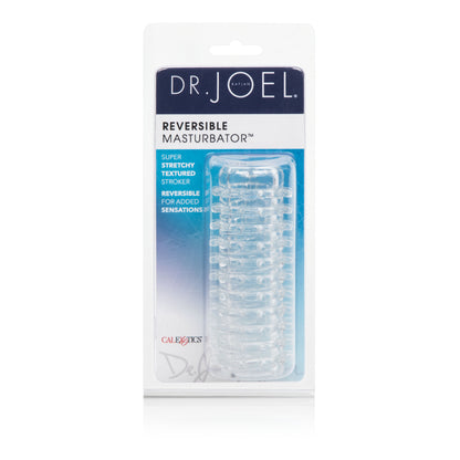 Dr. Joel Kaplan - Reversible Masturbator - Clear by CalExotics