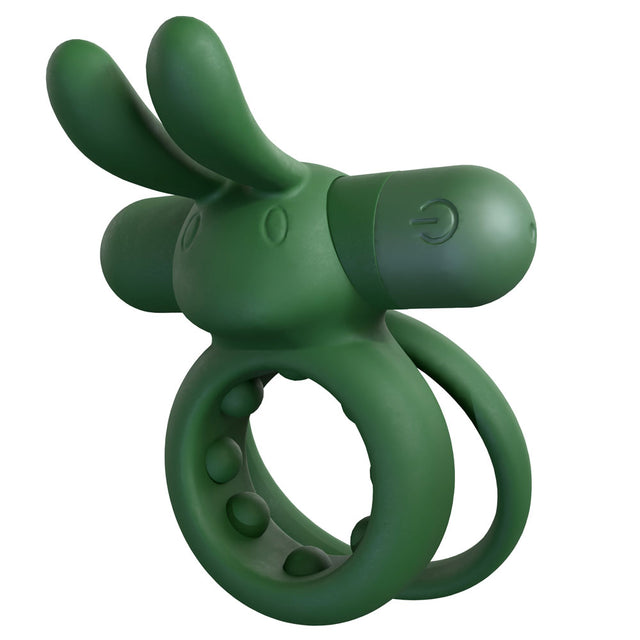 Screaming O Ohare Rechargeable Rabbit Vibrator — Green - SO-RHAR-GN