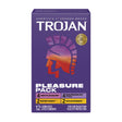 Paradise Marketing Trojan Pleasure Pack Condoms — 12-Pack Variety - TJ98799