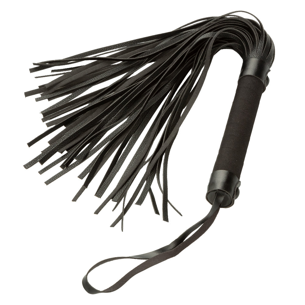 CalExotics Nocturnal Collection Flogger — Black, 15.5 in - SE2678401