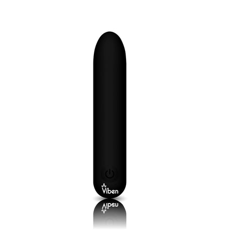 Viben Bombshell Flexible Bullet Vibrator — Black - VB-75008