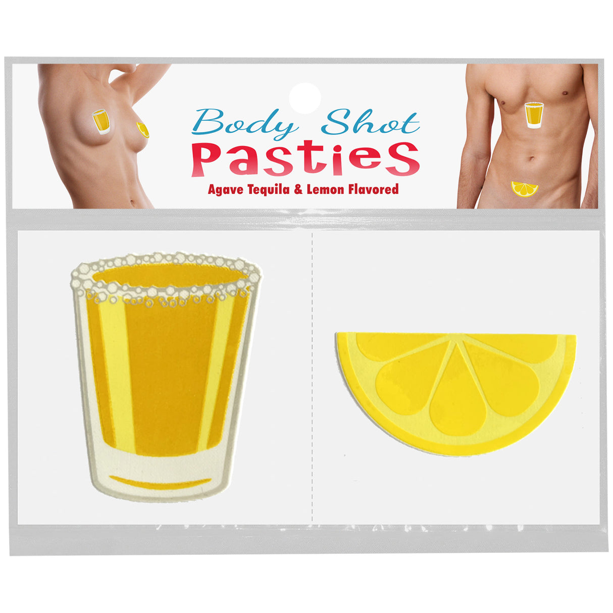Kheper Games Body Shot Pasties — Agave & Lemon Flavors - KG-NV045