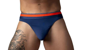 Male Power Soo Cumfy Modal Thong — Large/XL, Navy - MP-412299NVLX