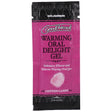 Doc Johnson GoodHead Warming Oral Gel, Cotton Candy — 0.24 oz Single-Use Packet - DJ1387-21-BU