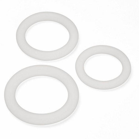 Cloud 9 Novelties Pro Sensual Silicone Cock Ring 3-Pack - WTC85212