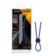 Blush Stay Hard Silicone Loop Cock Ring - Blue - BL-31092