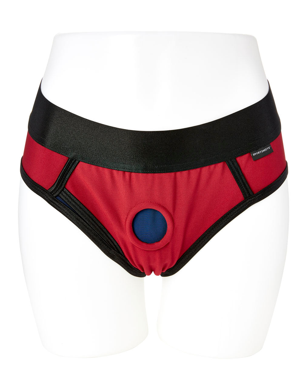 "Em. Ex. Active Harness Wear Contour - Navy/scarelt - Medium SS660-03"