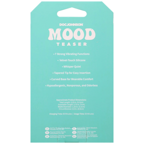 Doc Johnson Mood Teaser Vibrating Micro Plug — Lavender - DJ1473-02-BX
