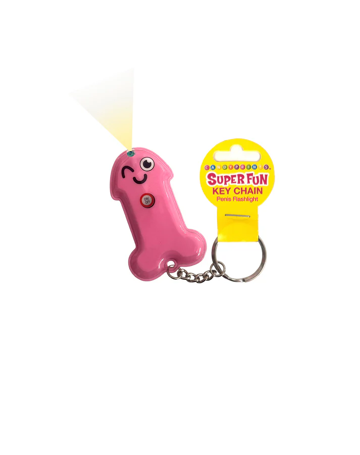 Little Genie Penis Flashlight Keychain — Pack of 6 - LG-CP1282