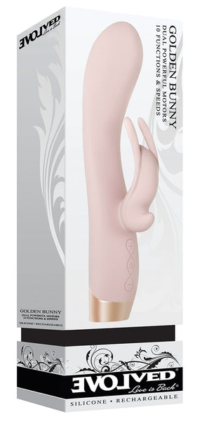 Evolved Novelties Golden Bunny Rose Gold Rabbit Vibrator - EN-RS-3169-2