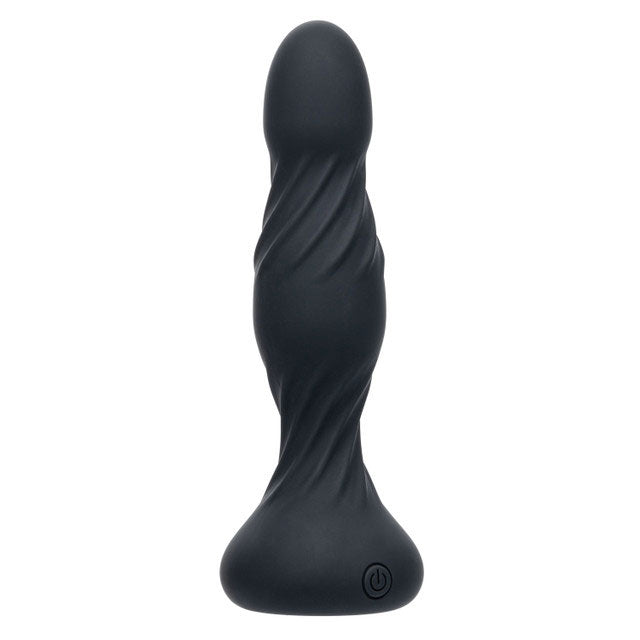 CalExotics Deep Swirl Anal Probe — Black, 10-Function - SE1235153