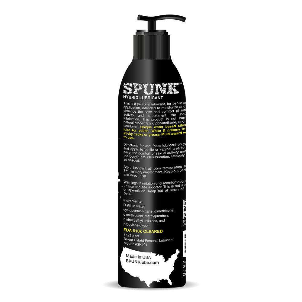 Spunk Lube Hybrid Pump 8 Fl Oz by Spunk Lube