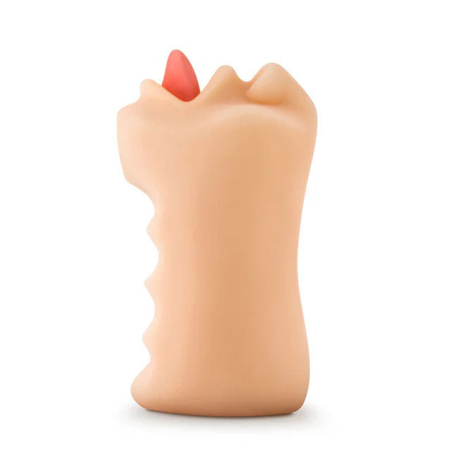 Blush X5 Men Oral Anne Sleeve — Vanilla, 5 in - BL-09423