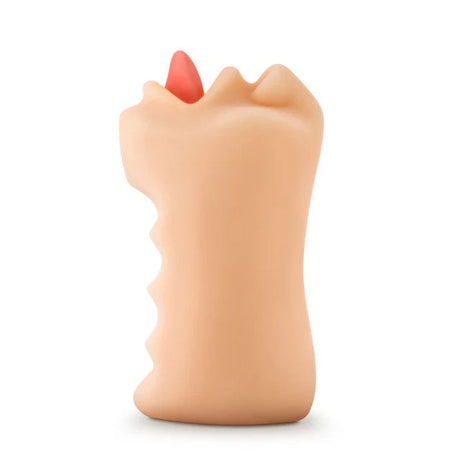 Blush X5 Men Oral Anne Sleeve — Vanilla, 5 in - BL-09423