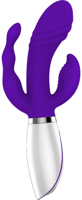Evolved Novelties Disco Triple Play 3-Point Rechargeable Vibrator - EN-RS-0106-2