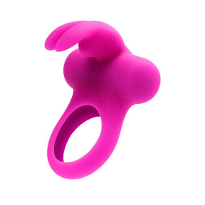 VeDO Bunny Vibrating Ring, USB Rechargeable — Perfectly Purple - BU-0103