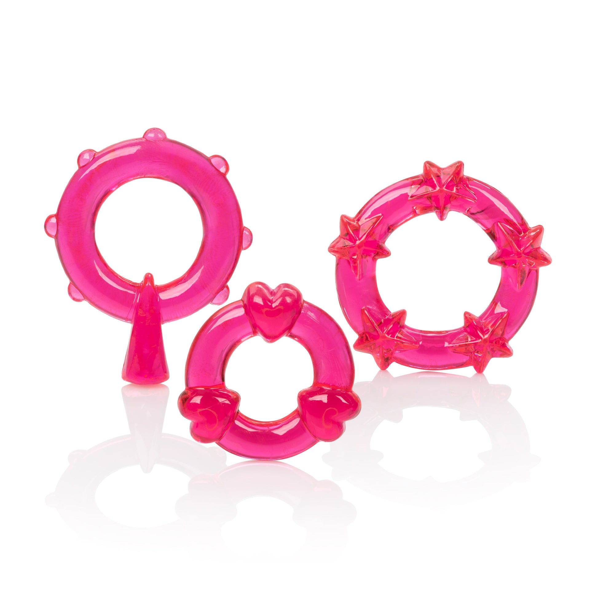 Magic C-Rings - Red by CalExotics