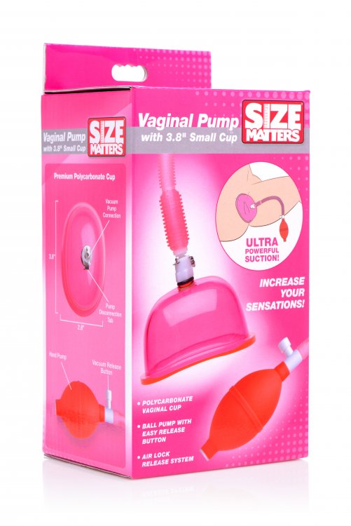 XR Brands Vaginal Pump — Small 3.8-Inch Cup - SM-AF922-SMALL