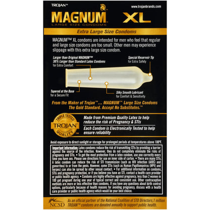Trojan Magnum XL - 12 Pack by Paradise Marketing