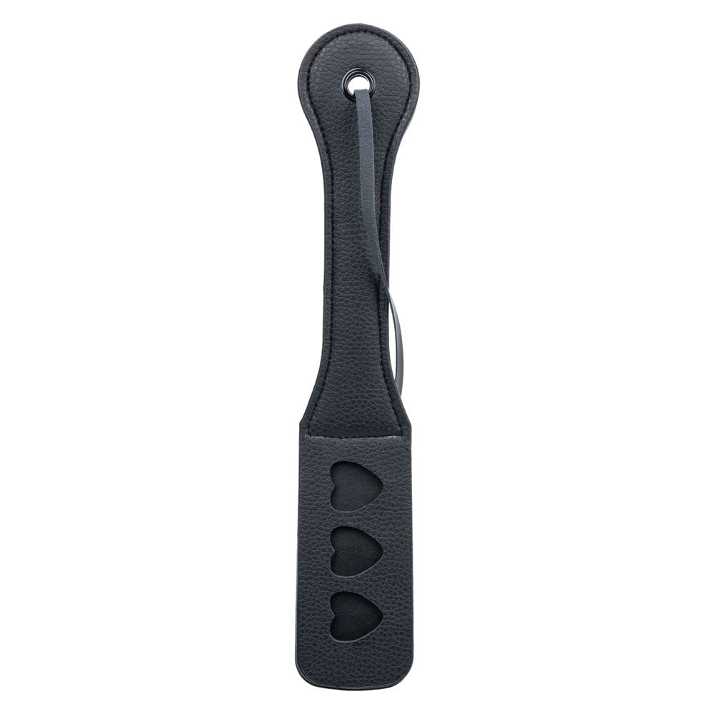 CalExotics Nocturnal Heart Throb Paddle — Black, 12.75 in - SE2678361
