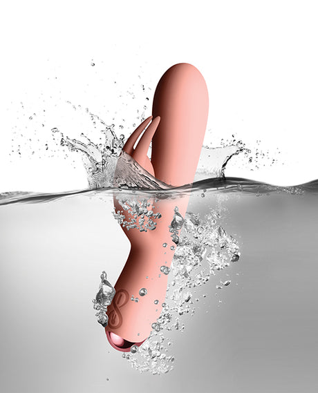 Rocks Off Flutter Rabbit Pink Dual-Motor 10-Function Vibrator