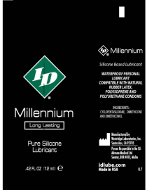 I.D. Lubricants I.D. Millennium Silicone Lubricant — 12 ml Tubes, Case of 500 - ID-MIT-10