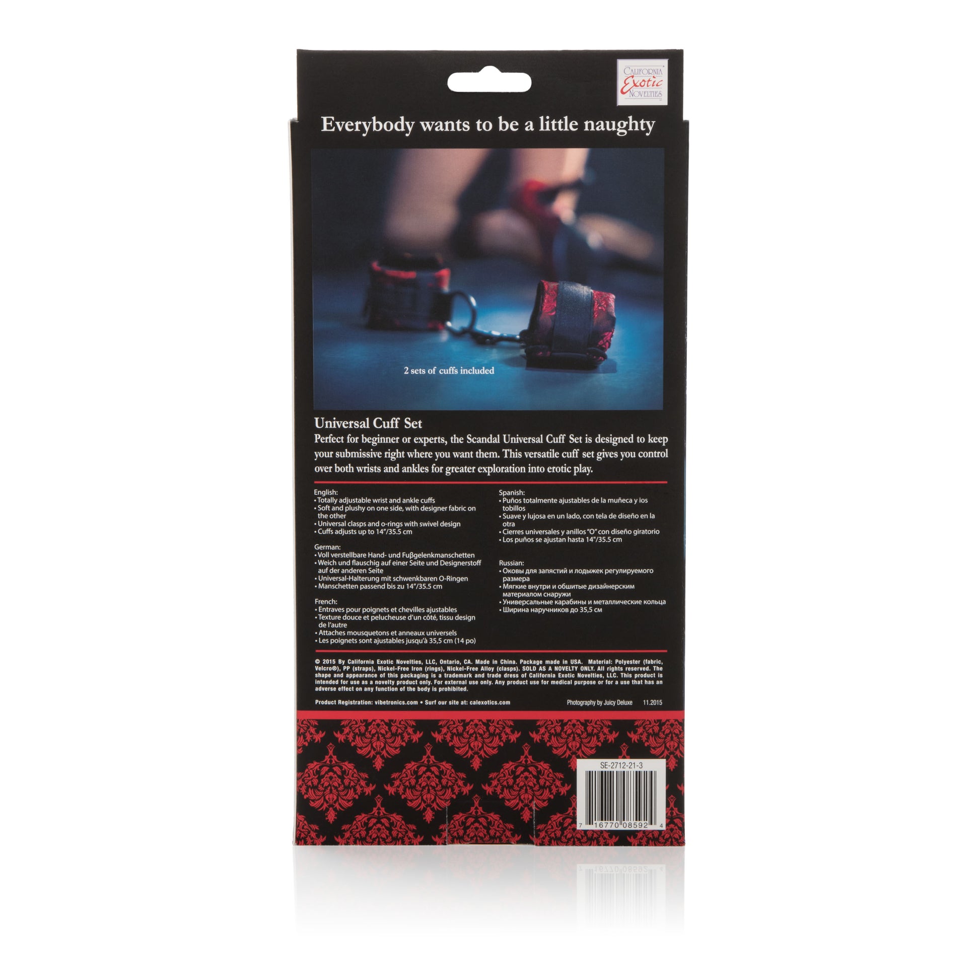 Scandal Universal Cuff Set by CalExotics
