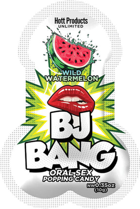 Hott Products Watermelon Oral Popping Candy, 1pc (10g) - HTP3598