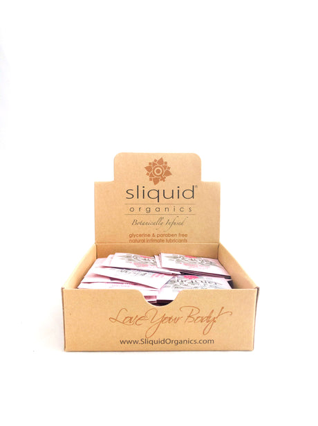 Sliquid Organics O Gel Clitoral Stimulating Gel — .17 fl oz (60 Pack) - SLIQ145