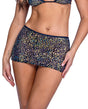 Sequin Fishnet Skirt - Black/Multi MD by Roma Confidential
