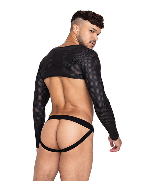 Master Crop Top Black SM by Roma Confidential