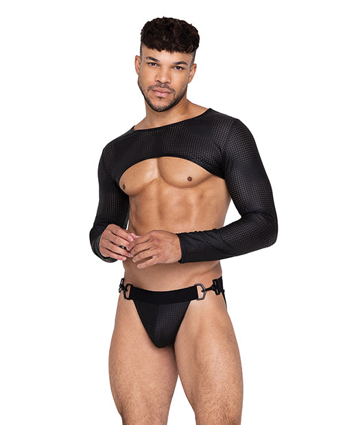 Master Crop Top Black XL by Roma Confidential