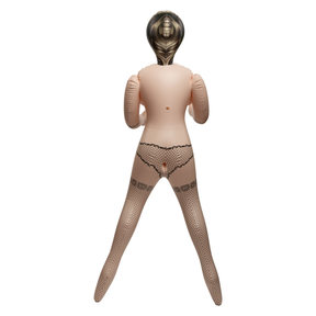 CalExotics Busty Britney Inflatable Doll, Ivory, 60 in - SE7600203