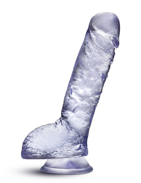 Blush B Yours Plus Hearty N Hefty Clear Dildo, 9-inch - BL-74809