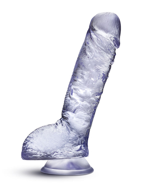 Blush B Yours Plus Hearty N Hefty Clear Dildo, 9-inch - BL-74809