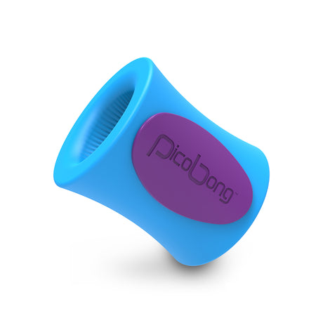 Lelo Remoji Blowhole M-Cup — Vibrating Masturbation Cup, Blue - PICO-3729