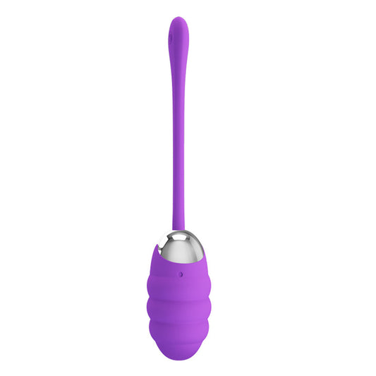 Pretty Love Franklin Rechargeable Egg Vibe — Purple (7.51 in) - BI-014656-1