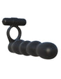 Pipedream Fantasy Posable Partner Double Penetrator C-Ring — Black - PD5930-23