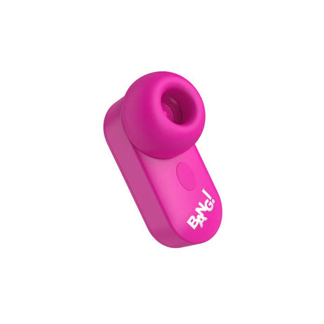 XR Brands Mini Clitoral Stimulator — Pink, Rechargeable Suction - BNG-AH505-PINK