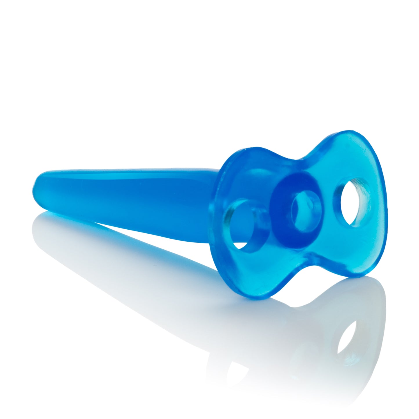 Silicone Tee Probe 4.5 Inches - Blue by CalExotics