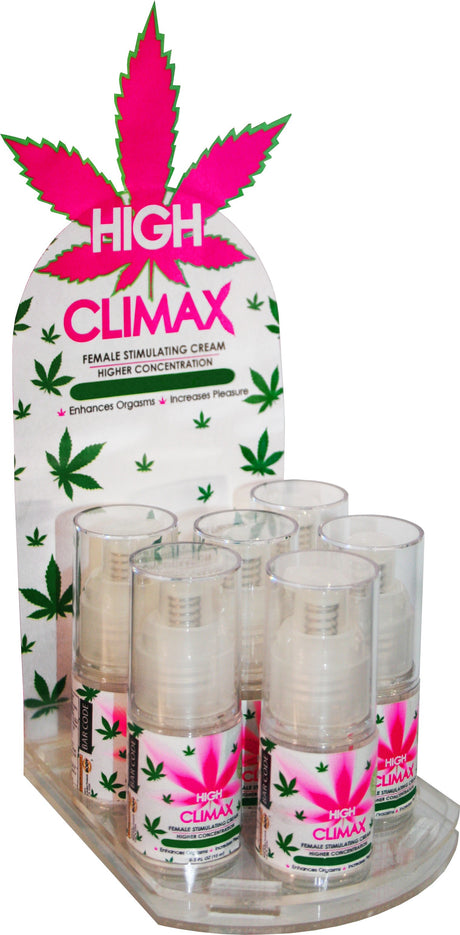 Body Action High Climax Female Stimulating Cream, 6 × 0.5 fl oz (15 ml) - BA-6HCCD