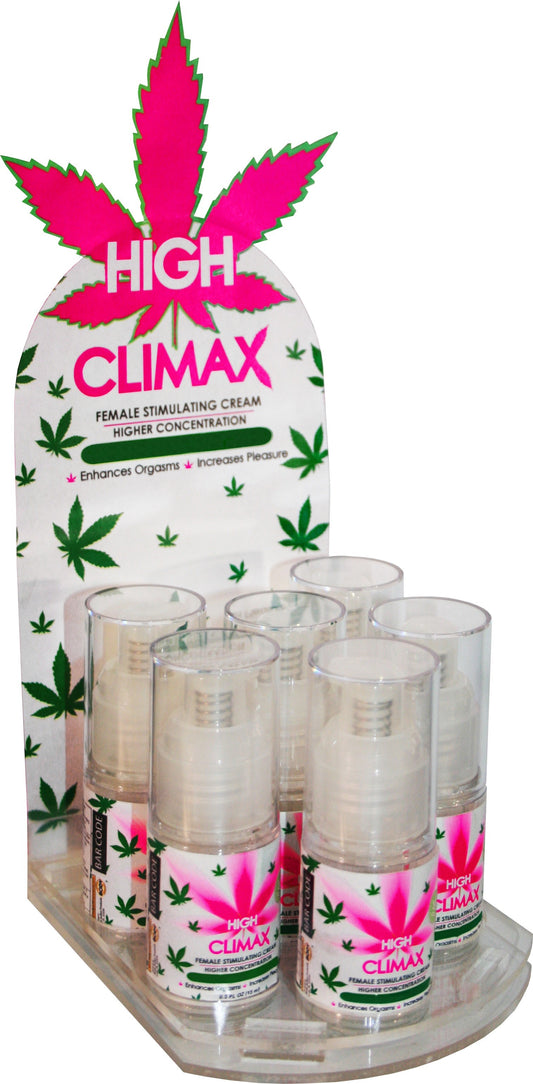 Body Action High Climax Female Stimulating Cream, 6 × 0.5 fl oz (15 ml) - BA-6HCCD