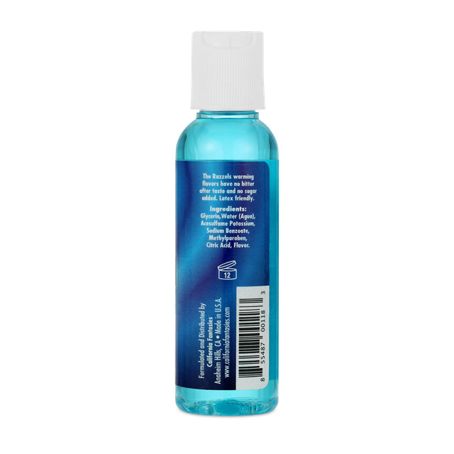 Razzels Warming Lubricant - Tropical Teeze - 2 Oz. Bottle by California Fantasies