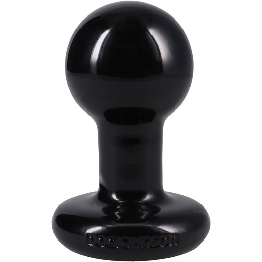 "Round Butt Plug Large - Black DJ0244-59-CD"