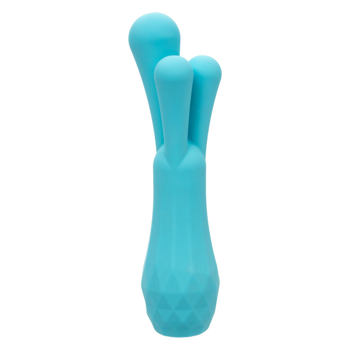 CalExotics Gia Triple Teaser Vibrator — Blue, 6 in x 1.5 in - SE4365603