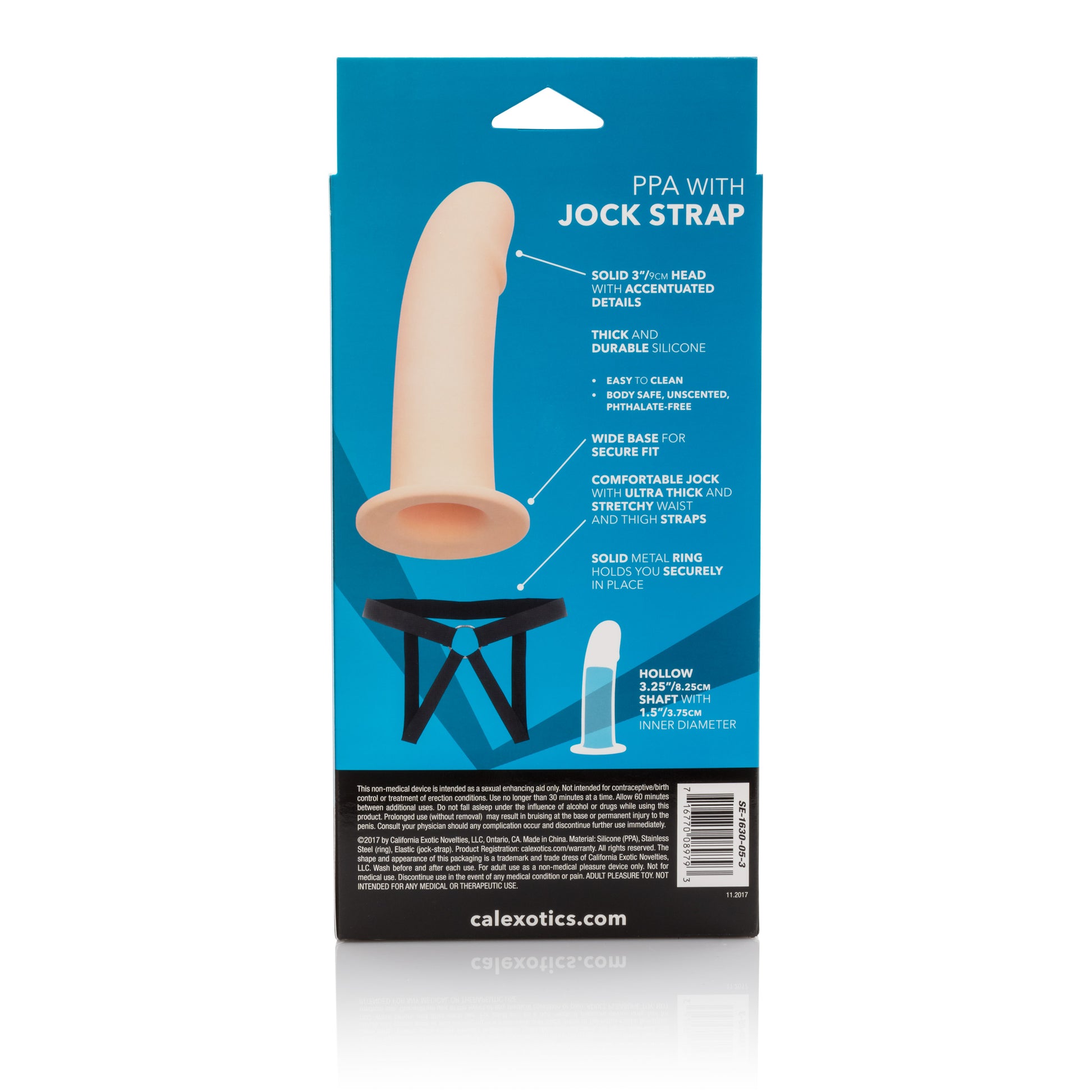 Ppa With Jock Strap - Ivory by CalExotics