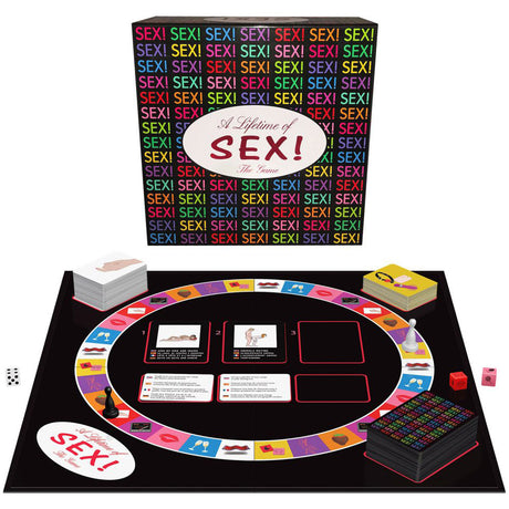 Kheper Games A Lifetime of Sex! Adult Board Game - KG-BGR128