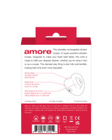 Amore Rechargeable Pleasure Vibe - Red